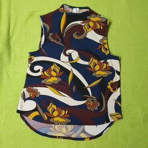 Jules & Leopold Sleeveless Floral Swirls in Large